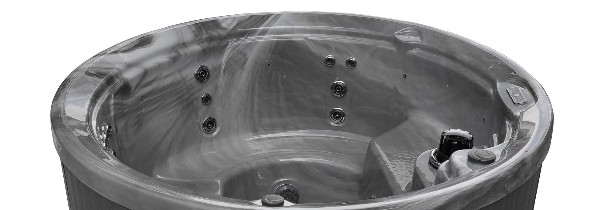 1000 Series round hot tub