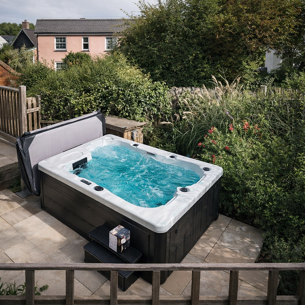 500 Series hot tub by H2O Hot Tubs
