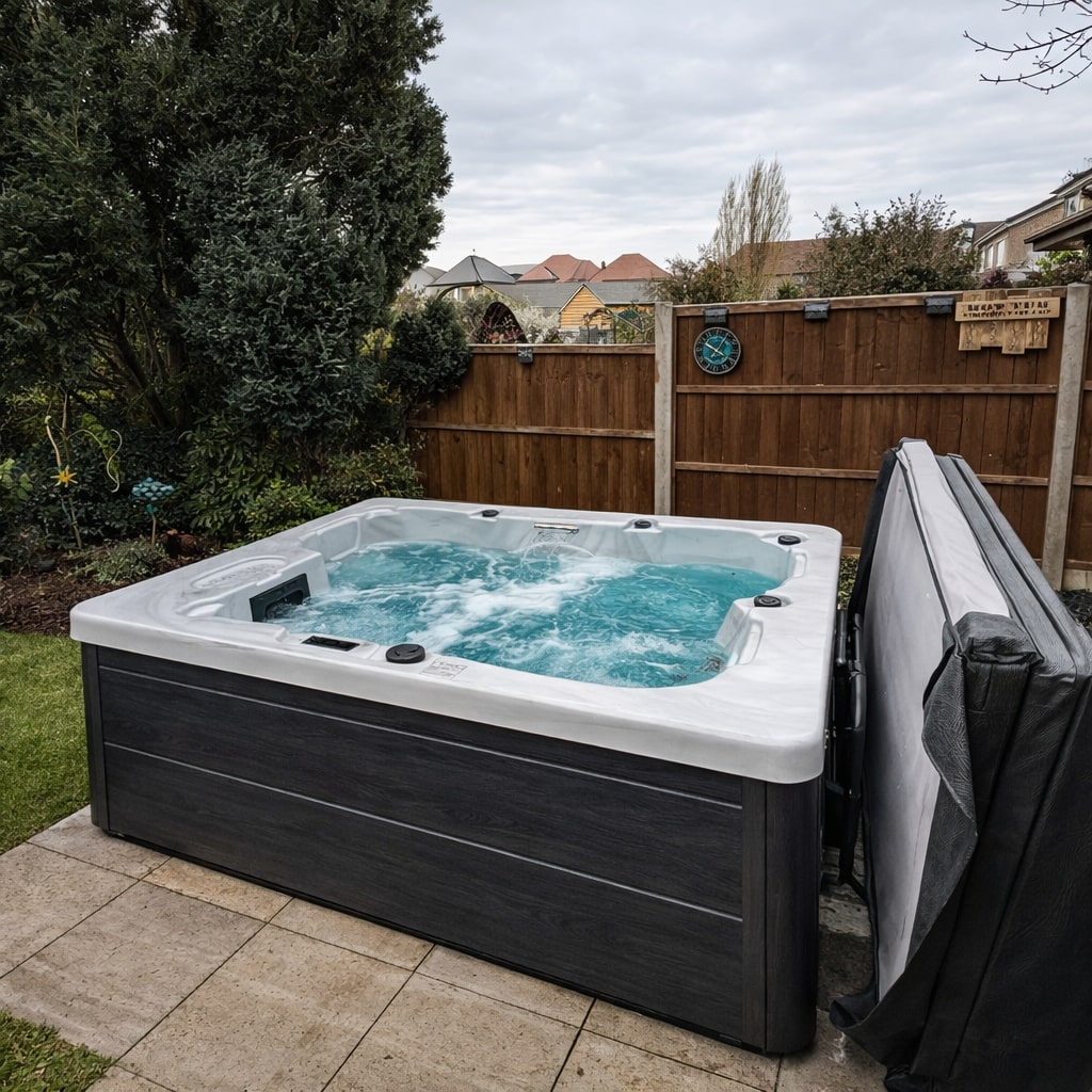 500 Series hot tub by H2O Hot Tubs