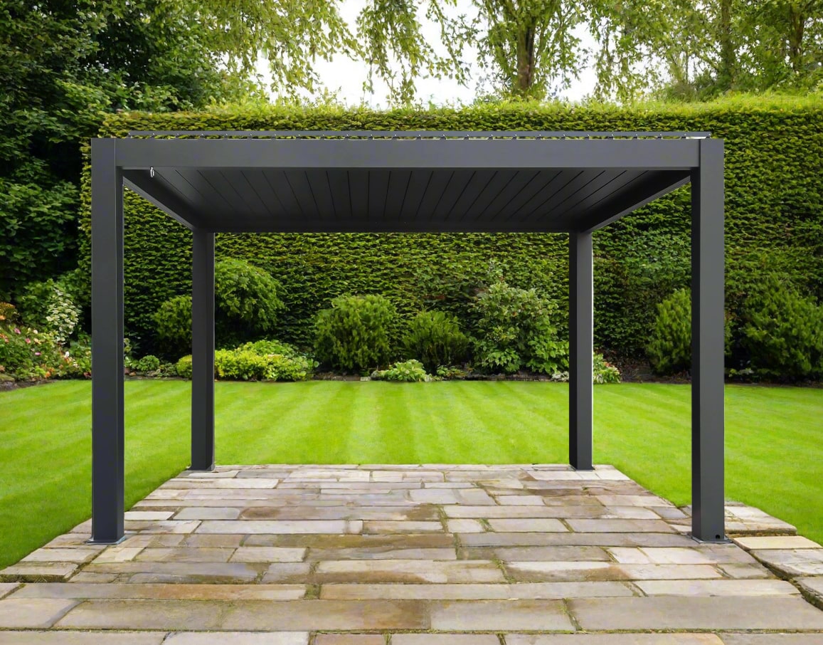 hot tub gazebo by H2O Hot Tubs