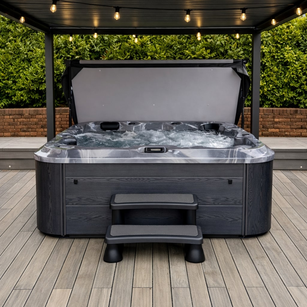 6000 Series hot tub by H2O Hot Tubs