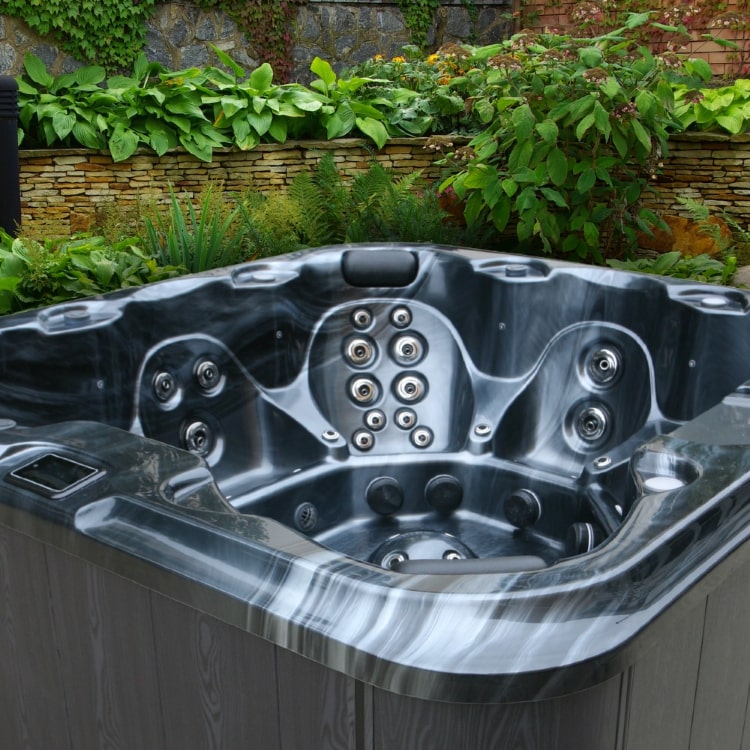 7000 Series hot tub corner seat