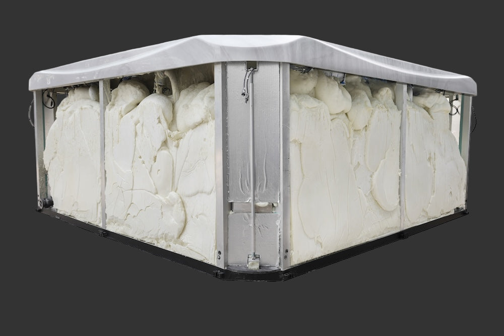 energy efficient hot tub with full foam