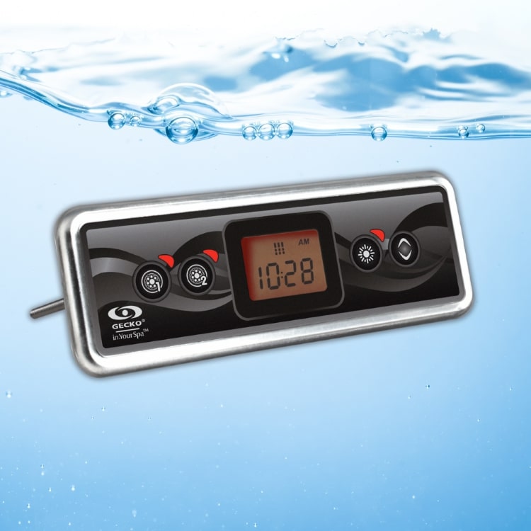 Gecko in.k300 hot tub control panel