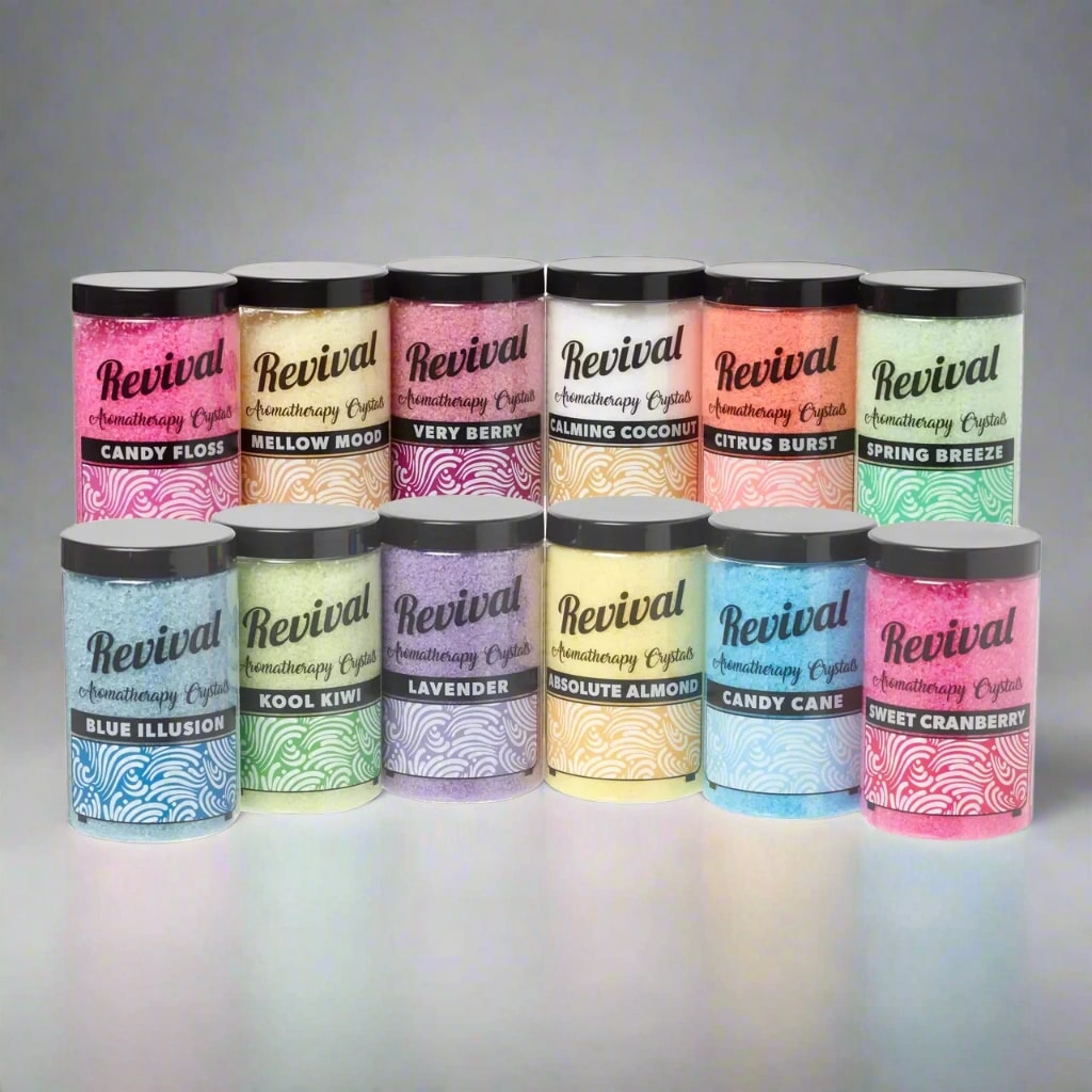 Revival hot tub fragrances