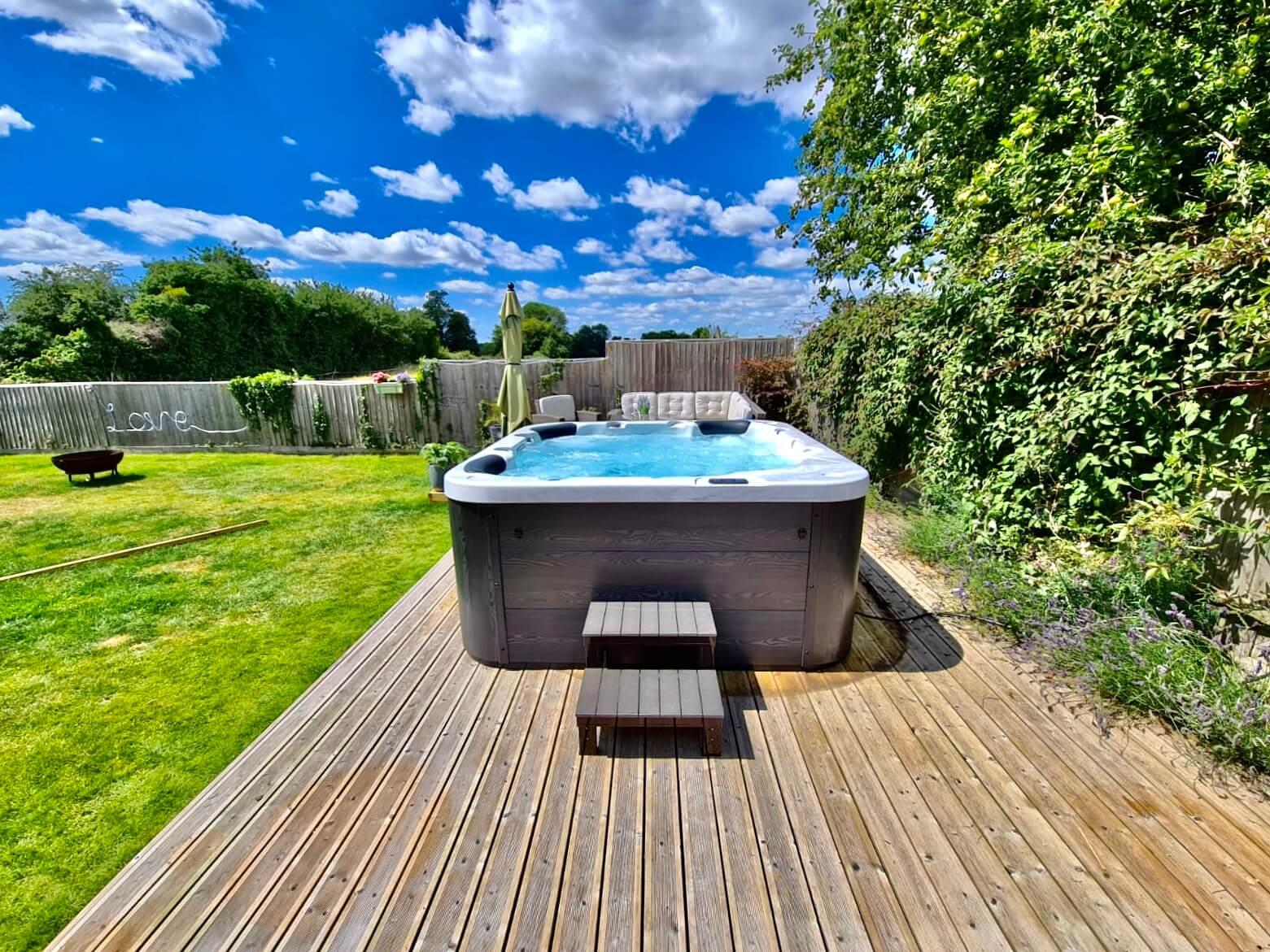 hot tub installation
