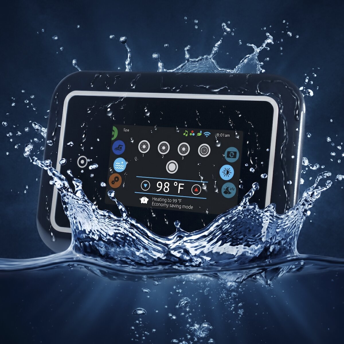 Gecko in.k1000 touchscreen control system