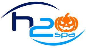 H2O Hot Tubs Halloween Logo