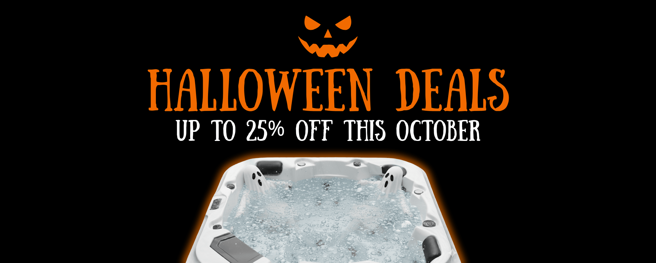 hot tub offers for halloween