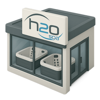 hot tub showroom