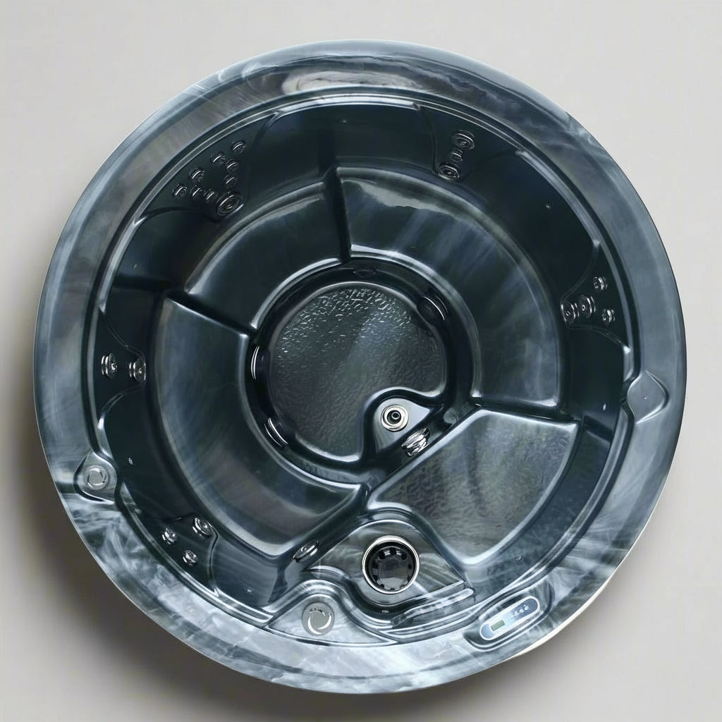 H2O 1000 Series round hot tub