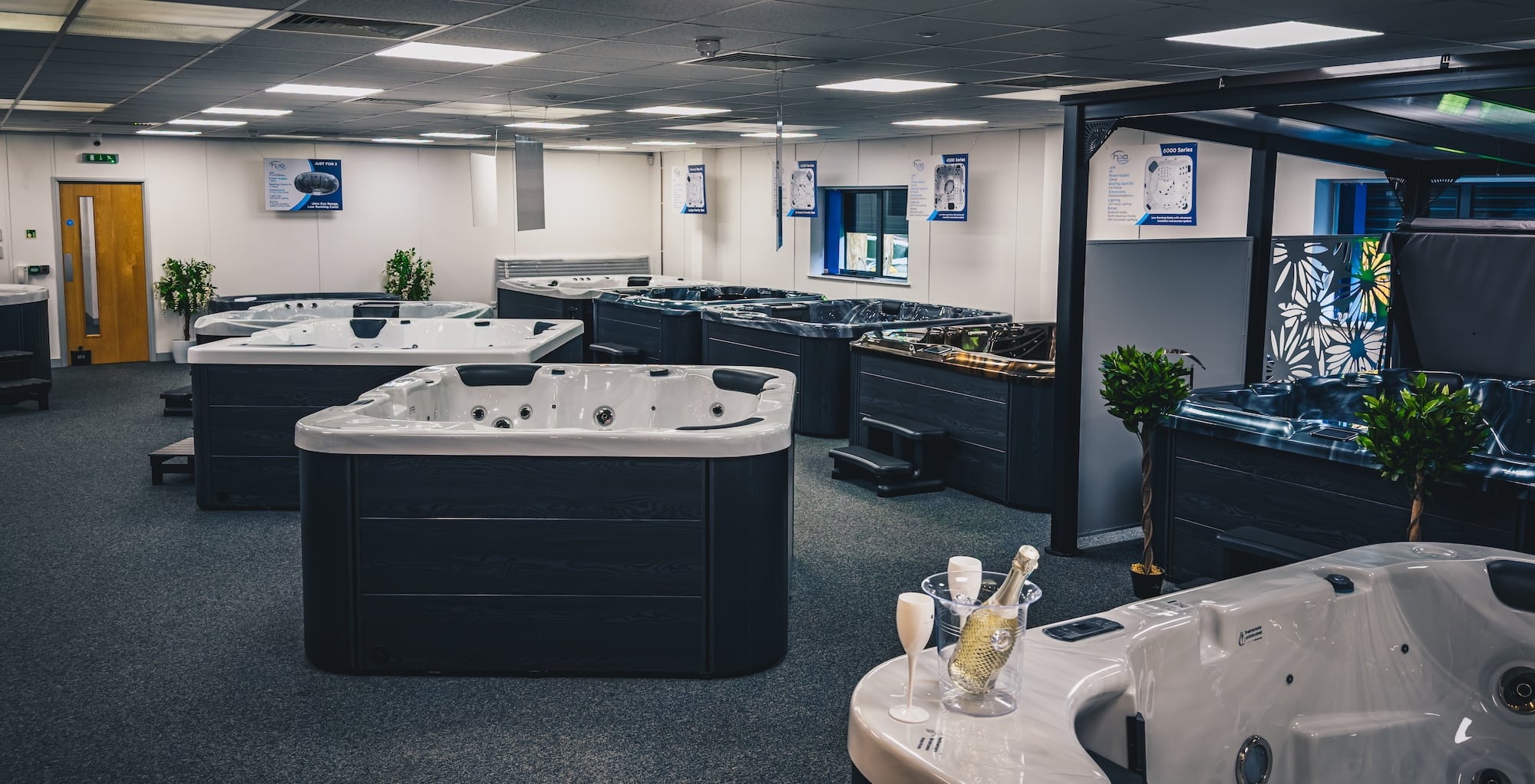 nottingham hot tub showroom
