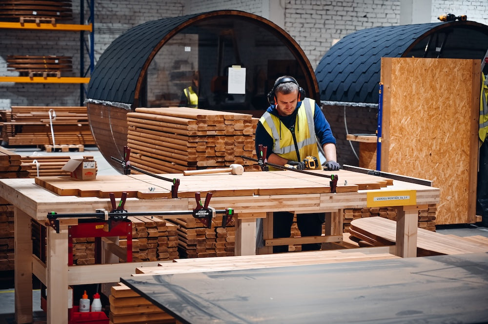 building a sauna