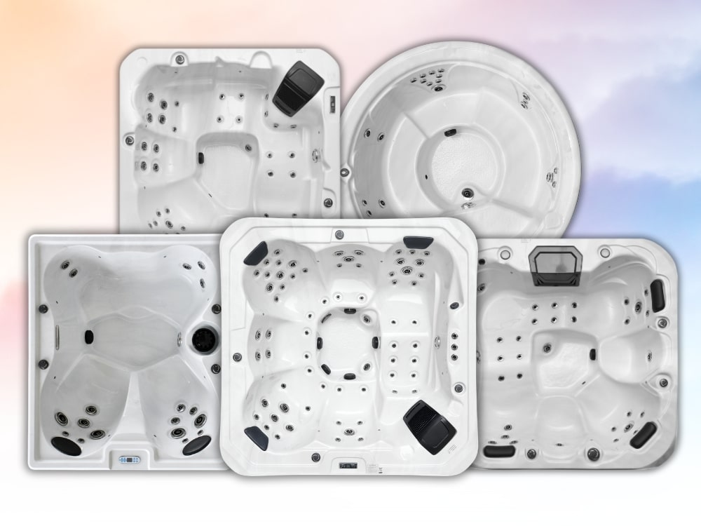summer sale hot tubs banner