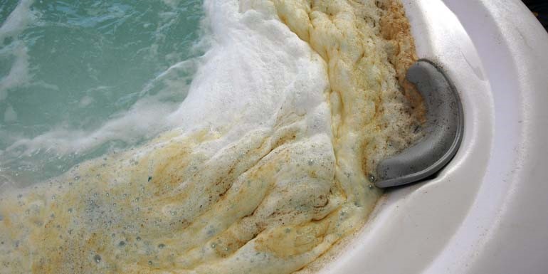 5 Causes Of Hot Tub Scum Lines