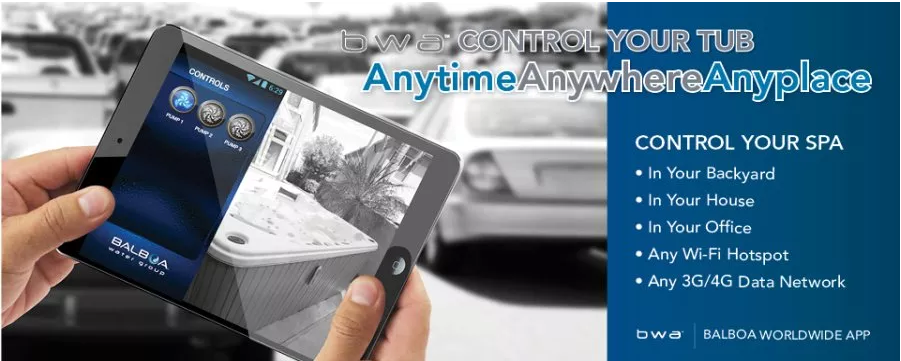 Control Your Hot Tub From Your Phone