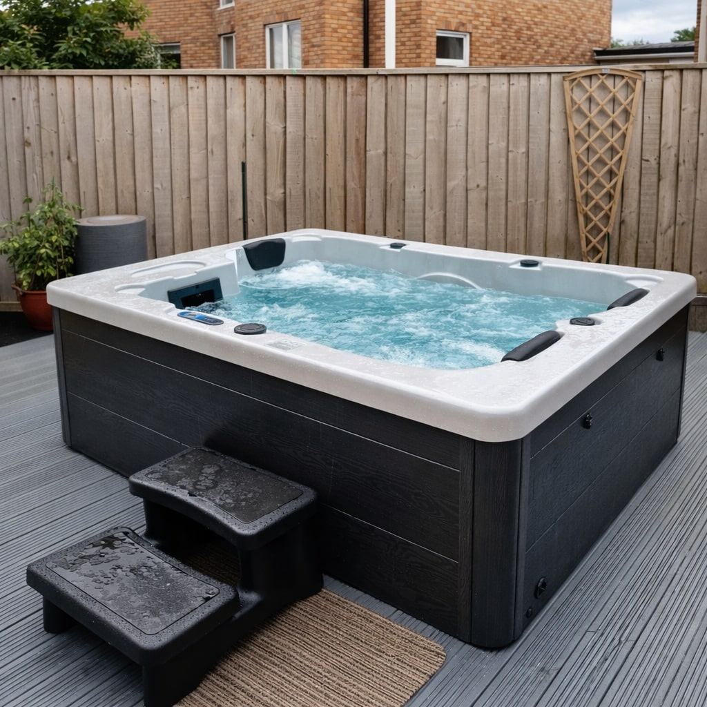 500 Series hot tub by H2O Hot Tubs