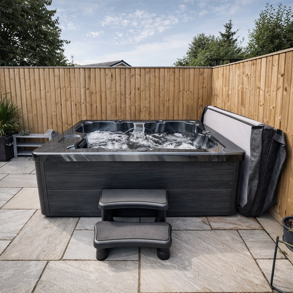 500 Series hot tub by H2O Hot Tubs
