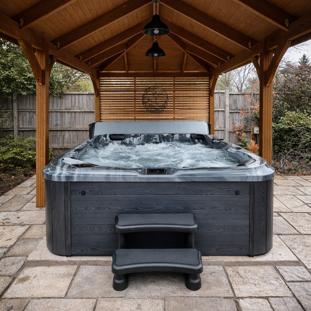 6000 Series hot tub by H2O Hot Tubs