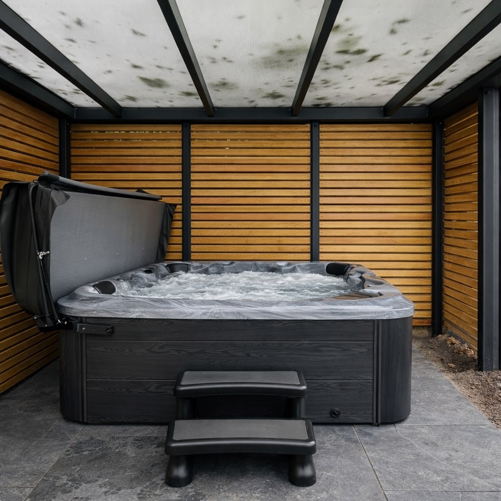 6000 Series hot tub by H2O Hot Tubs