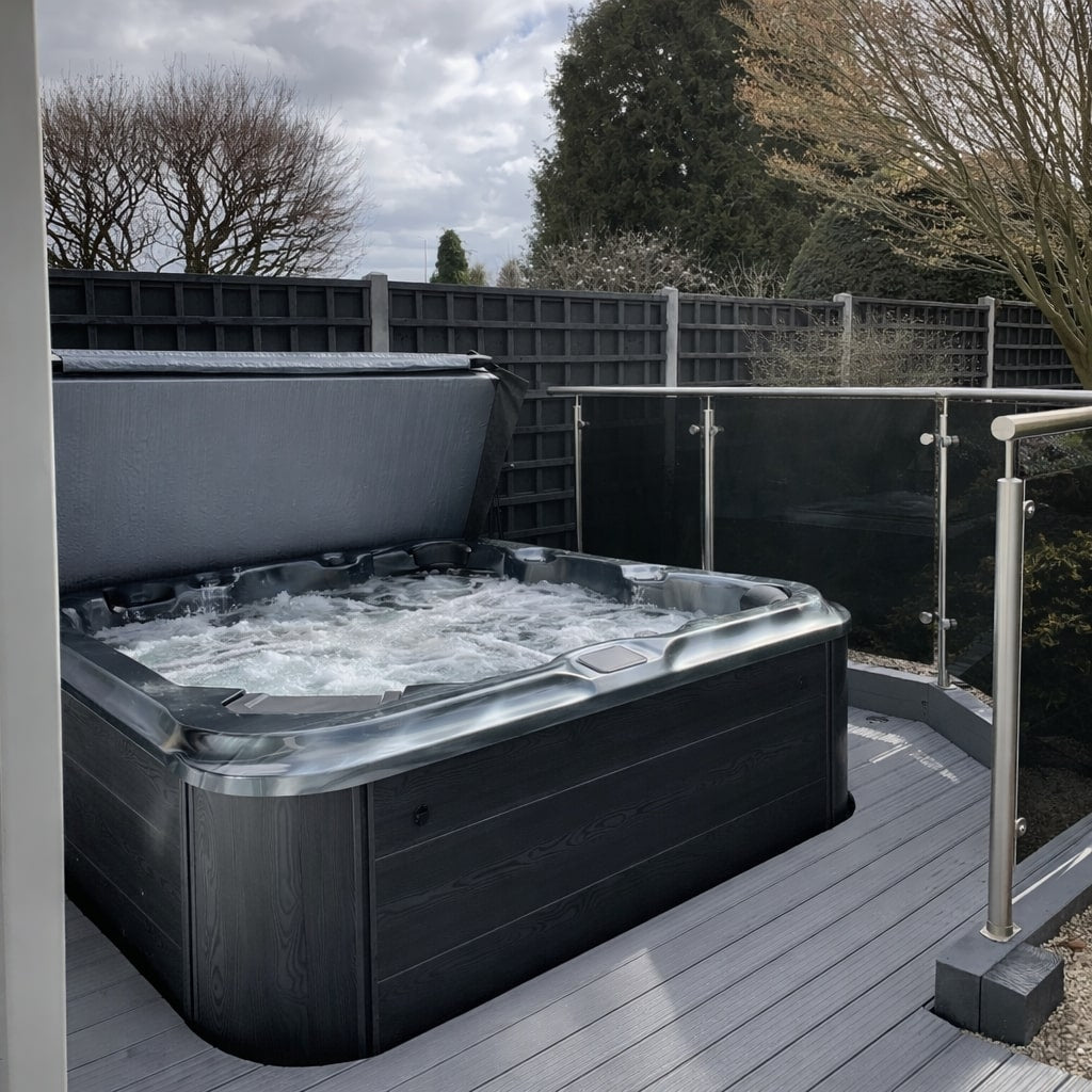 6000 Series hot tub by H2O Hot Tubs