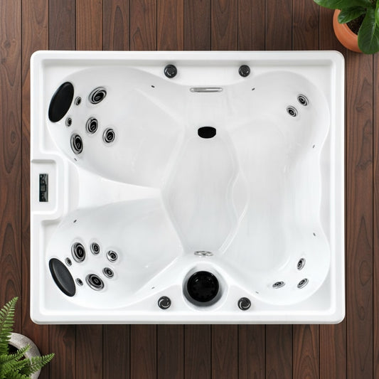 Pure Bliss hot tub by H2O Hot Tubs