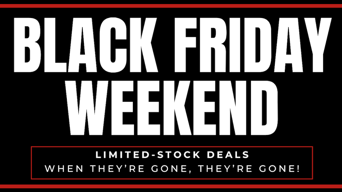 Black Friday weekend hot tub sales banner