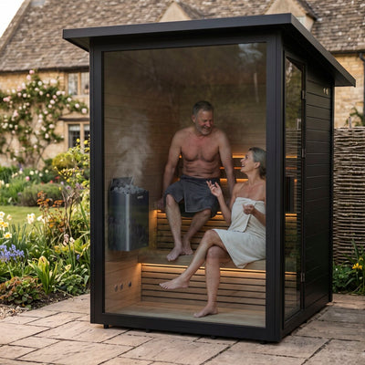Cabin outdoor garden sauna
