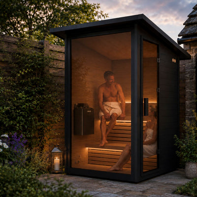 Cabin outdoor garden sauna