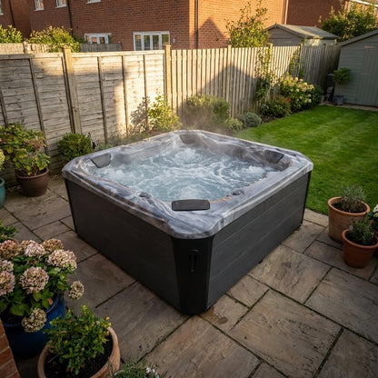 Coral hot tub