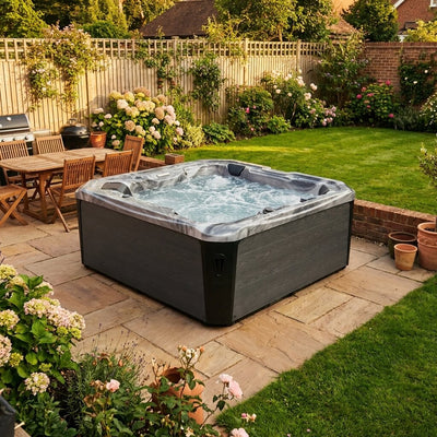 Coral hot tub