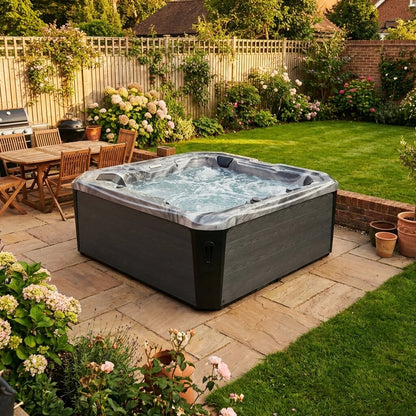 Coral hot tub