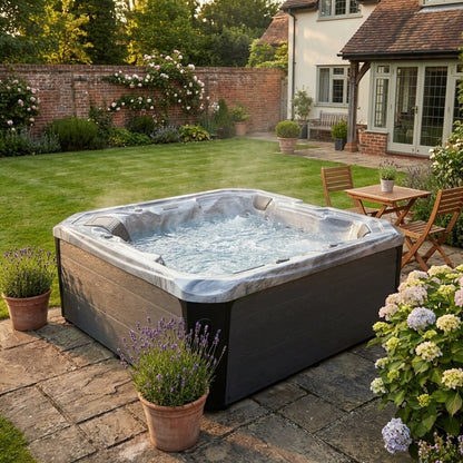 Coral hot tub