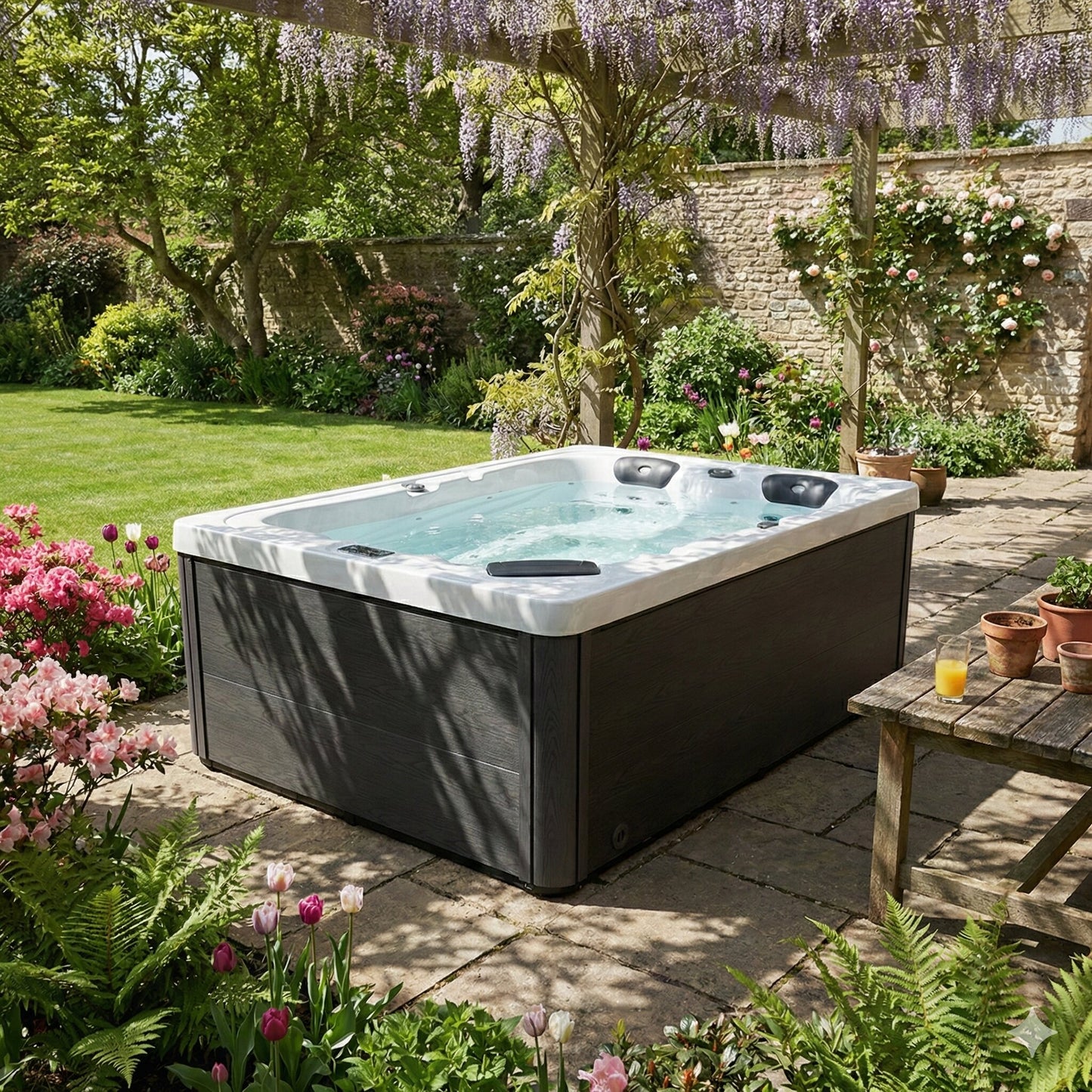 Ember small two lounger hot tub