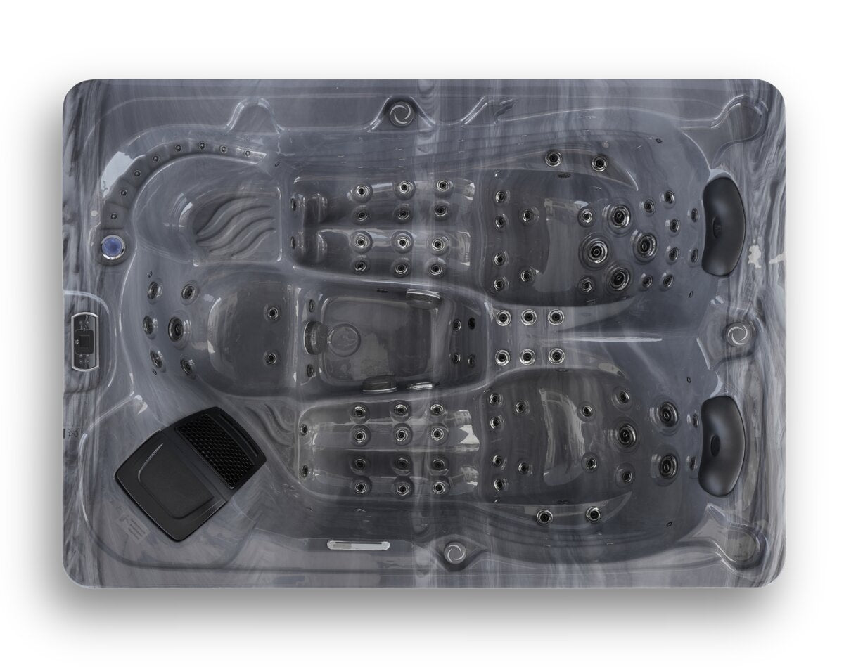 Ember Pro hot tub from above