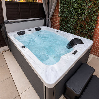 Ember garden hot tub by H2O Hot Tubs