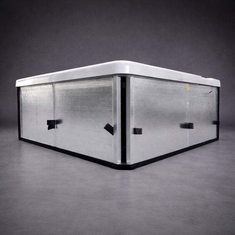 HeatBank insulation for hot tubs