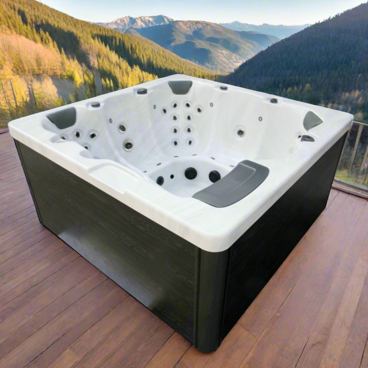 Milano II (13A Plug & Play) hot tub by H2O Hot Tubs