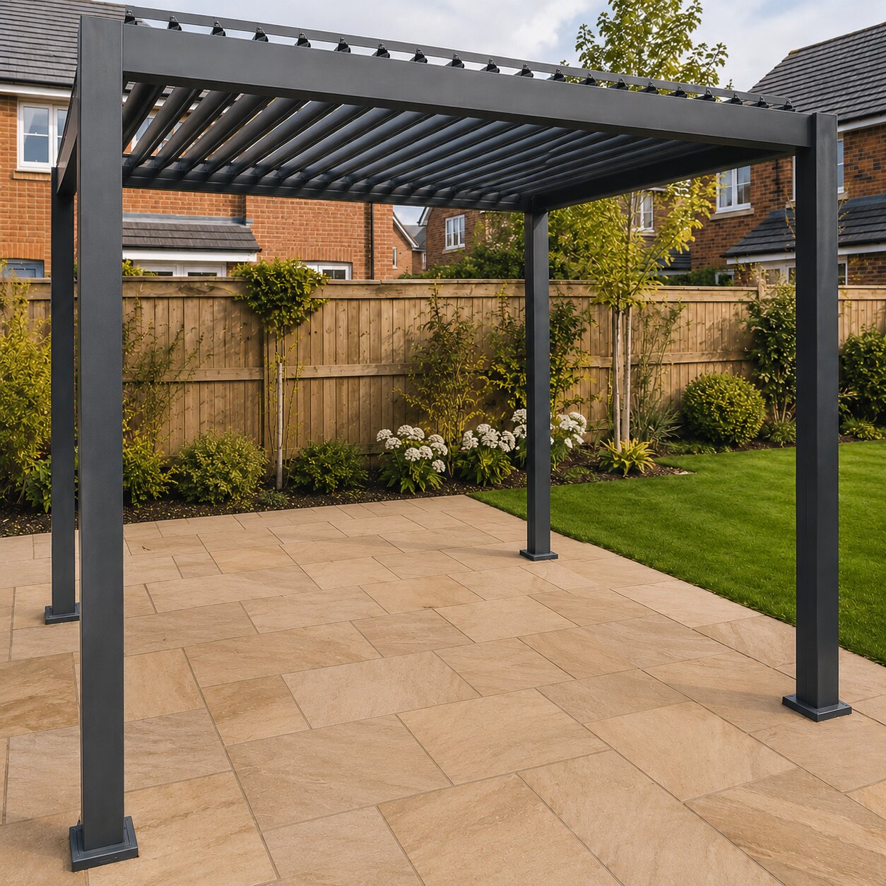 3m x 3m Premium Hot Tub Pergola