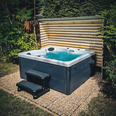 Pure Bliss hot tub by H2O Hot Tubs