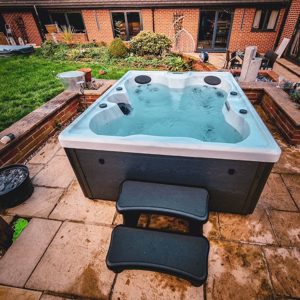Pure Bliss hot tub for sale by H2O Hot Tubs