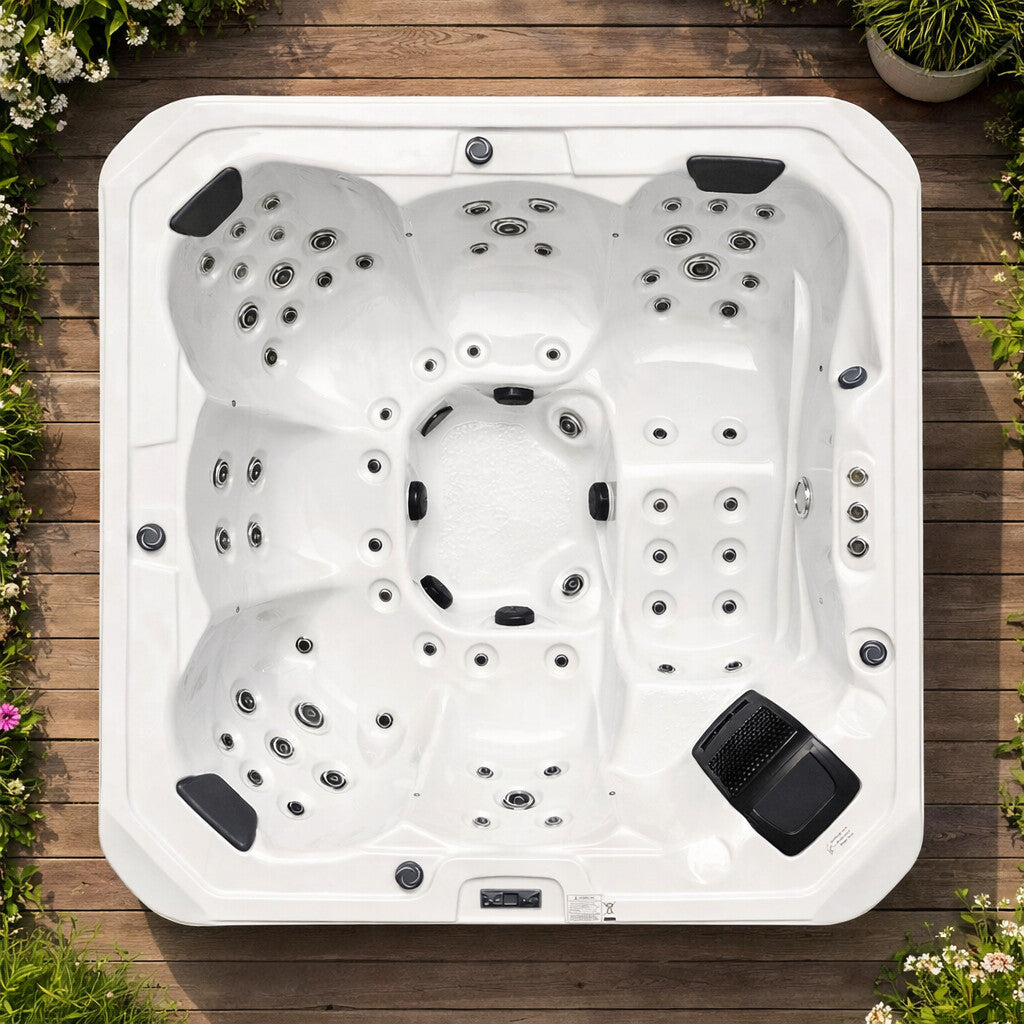 Retreat Bay XL hot tub by H2O Hot Tubs