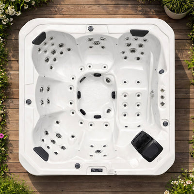 Retreat Bay XL hot tub by H2O Hot Tubs