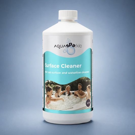 Hot tub surface cleaner