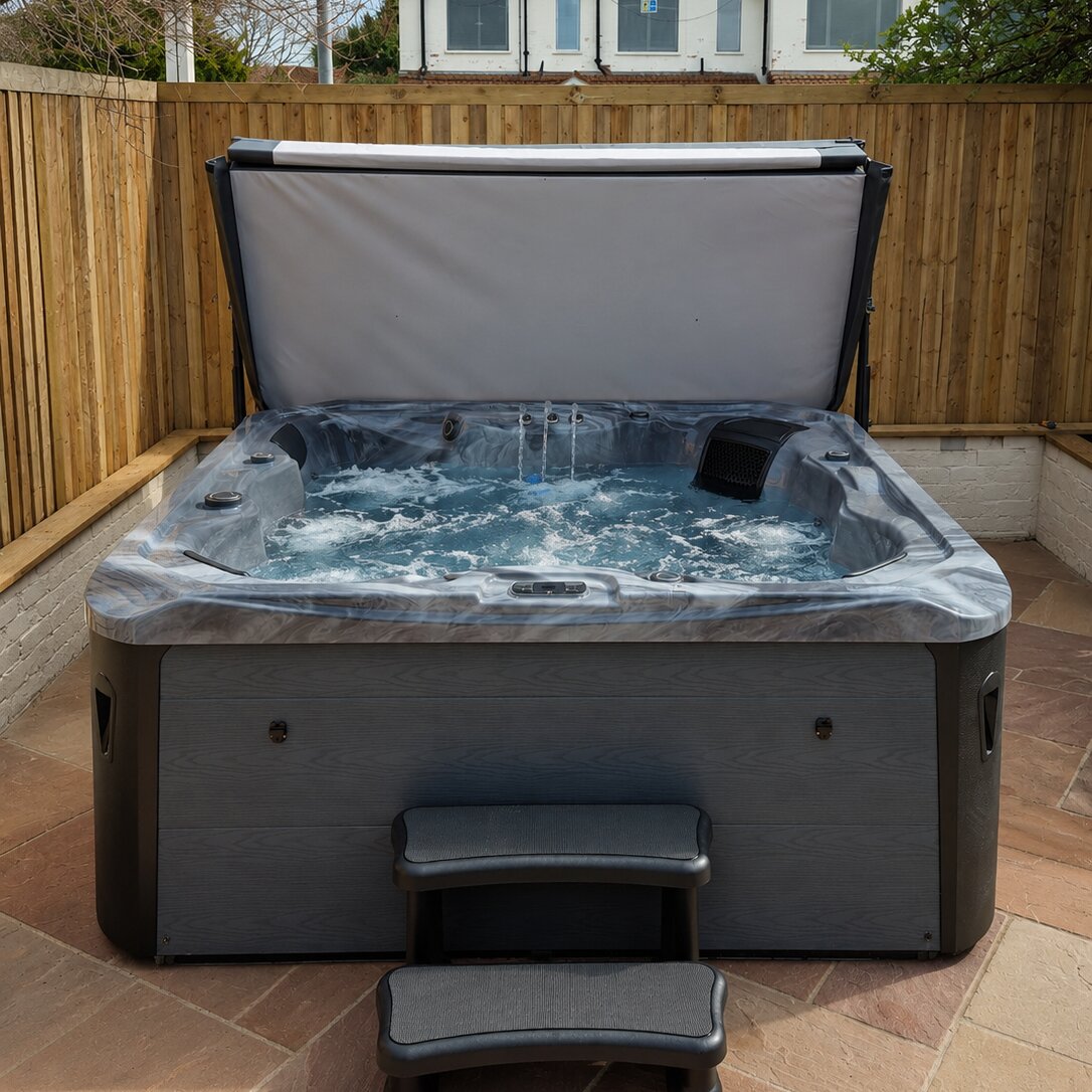 Vortex hot tub by H2O Hot Tubs