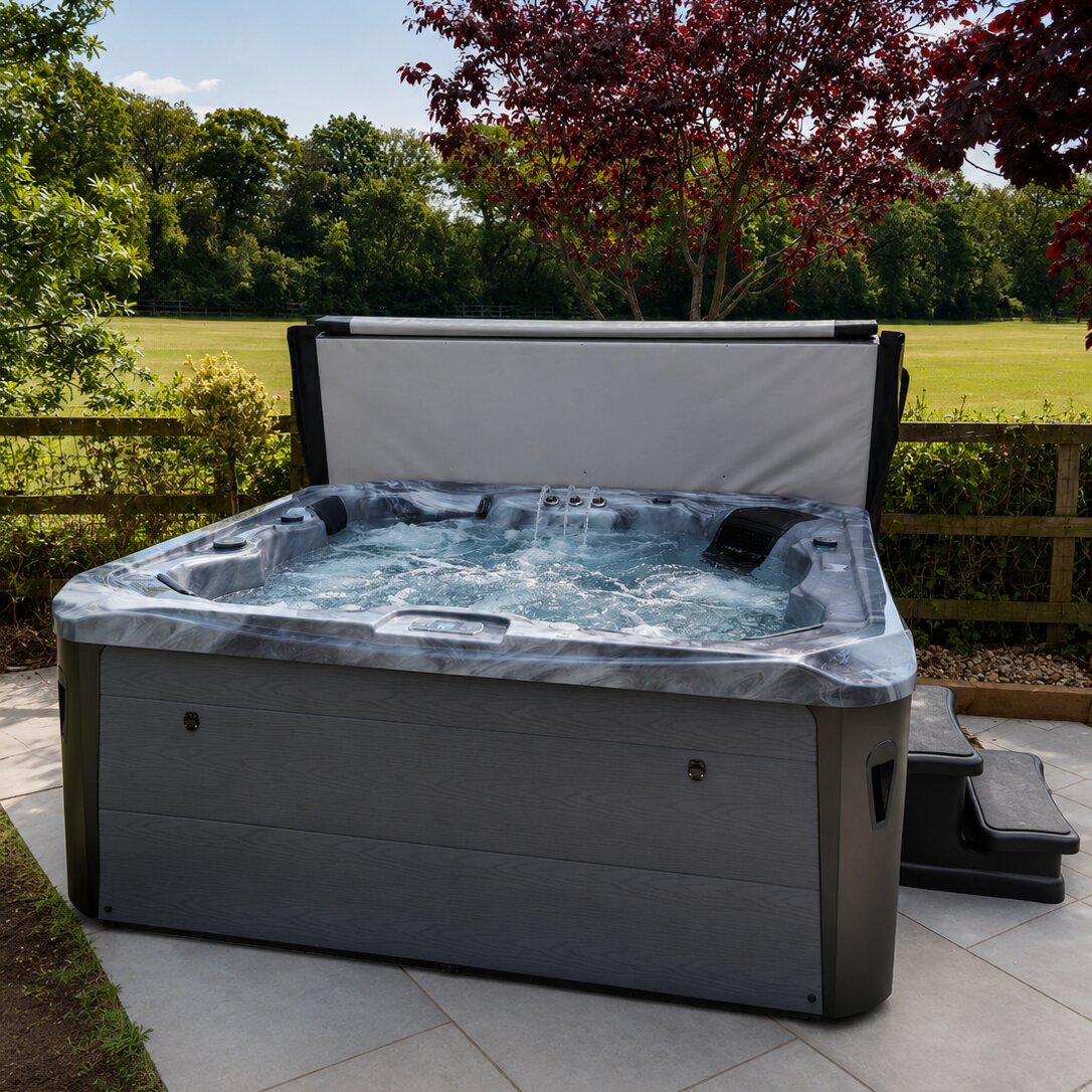 Vortex hot tub by H2O Hot Tubs