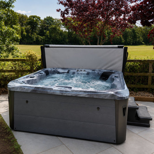 Vortex hot tub by H2O Hot Tubs
