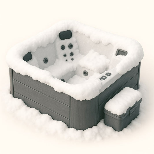 Hot tub winter service