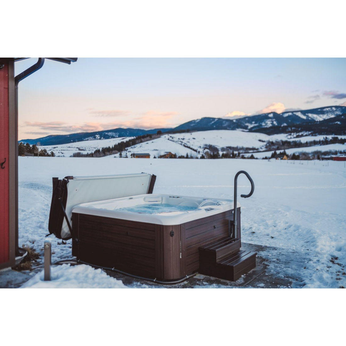 Using Your Hot Tub During Winter