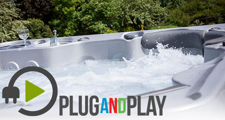 plug and play hot tubs